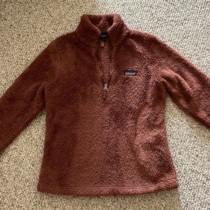 Patagonia quarter zip sherpa pullover